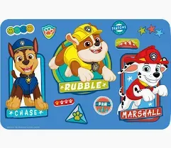 Placemat Paw Patrole -Chase/ Rubble/ Marshall