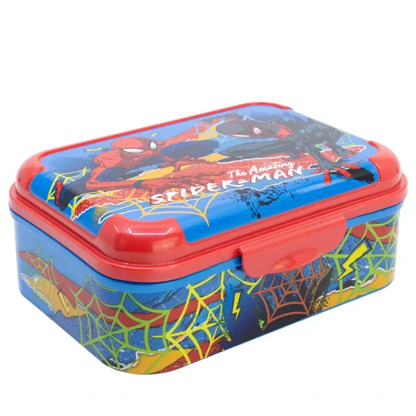 Brooddoos van Spiderman