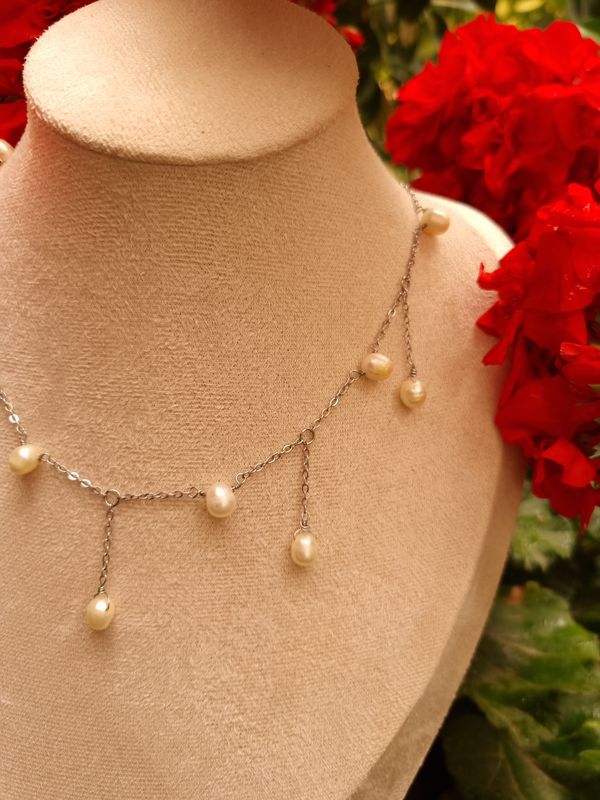 Pearl Drop Necklace