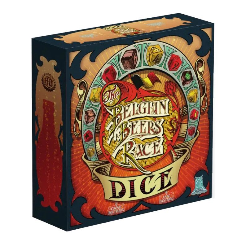Belgian beers race dice