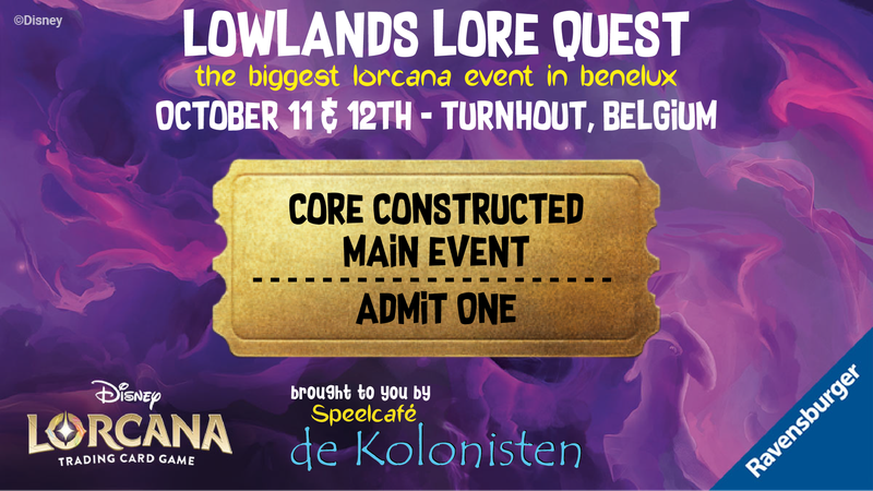 Lowlands Lore Quest main event ticket October &#39;25
