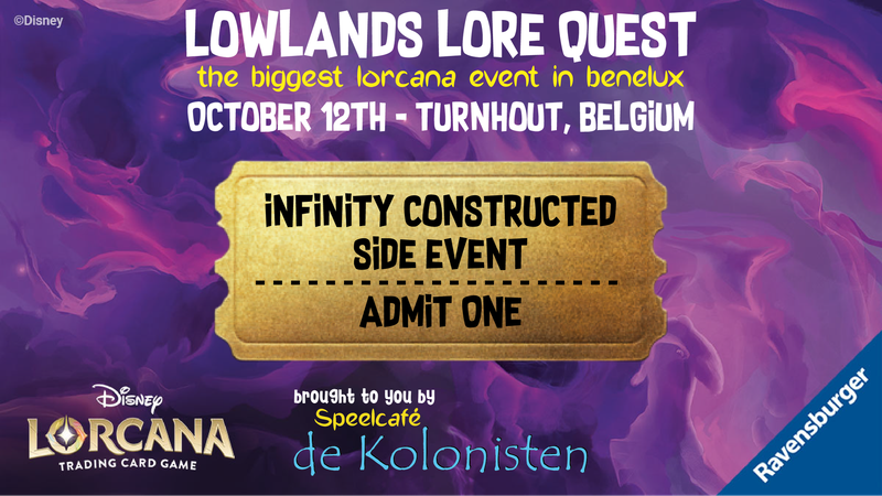 Lowlands Lore Quest infinity event ticket October &#39;25