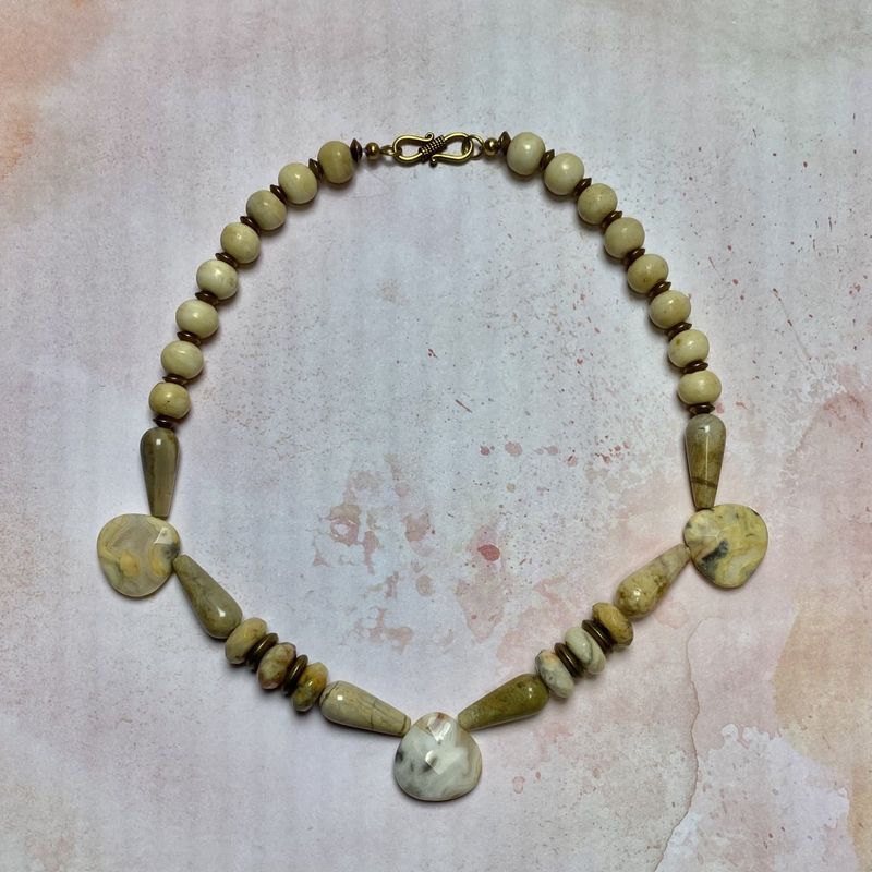Agate Neutrals Necklace