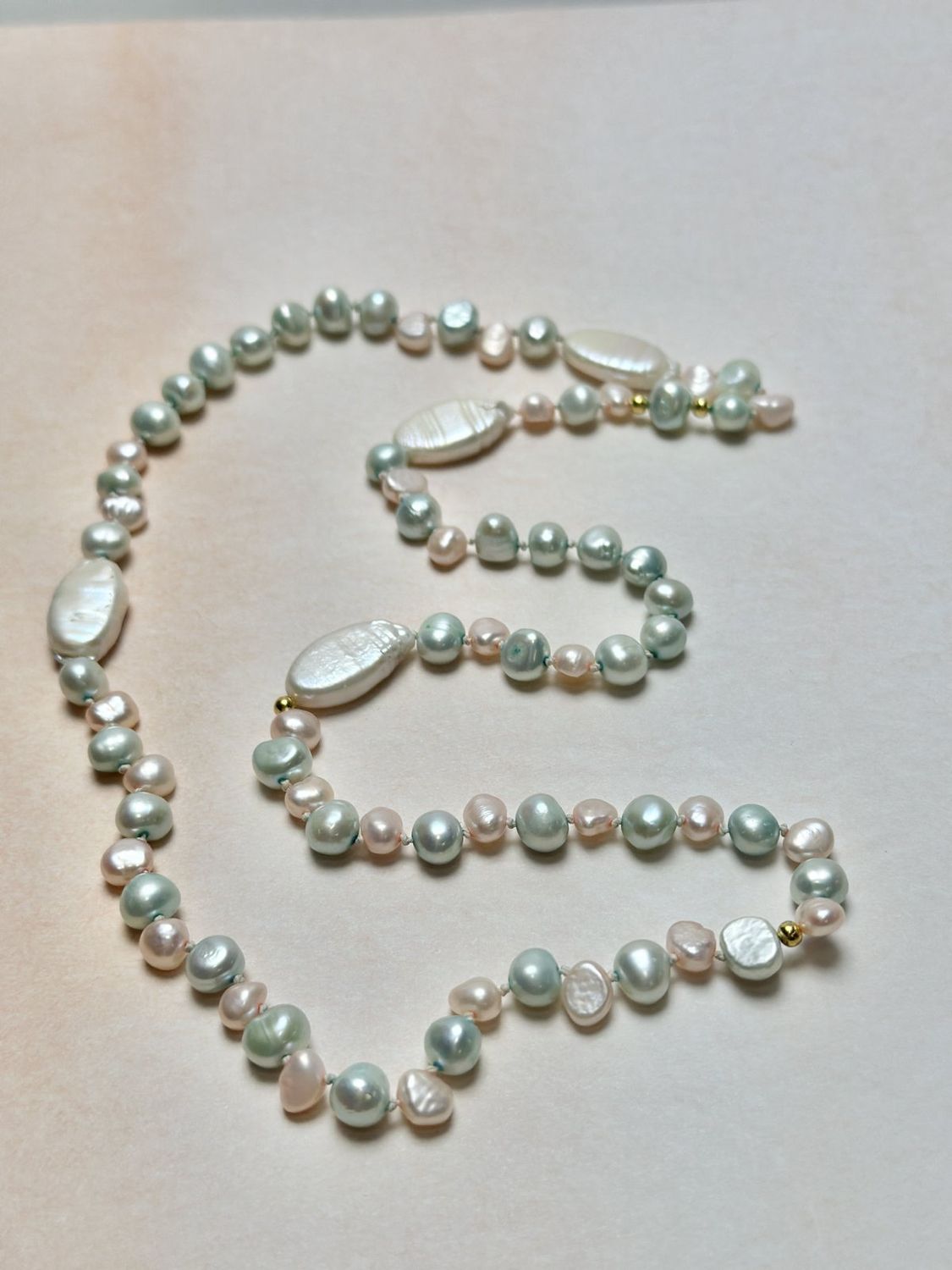 20&quot; Colored Pearl Necklace