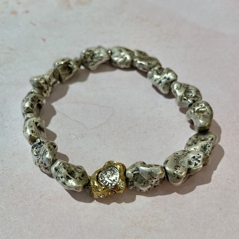 Stretch Nugget Bracelet