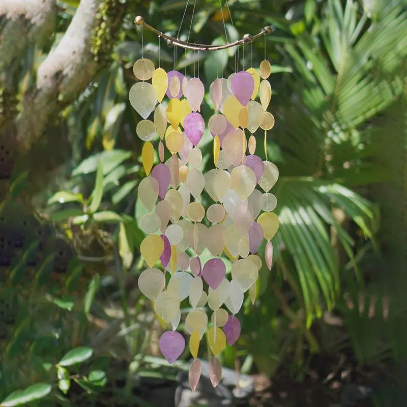 Capiz Chime Leaf, Style: Sunrise