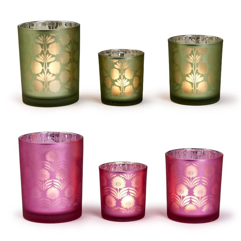 Palm Silhouette Candleholder