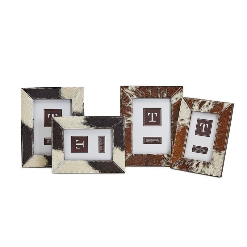 Cowhide Photo Frame