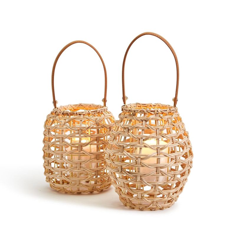 Small Rattan Lantern