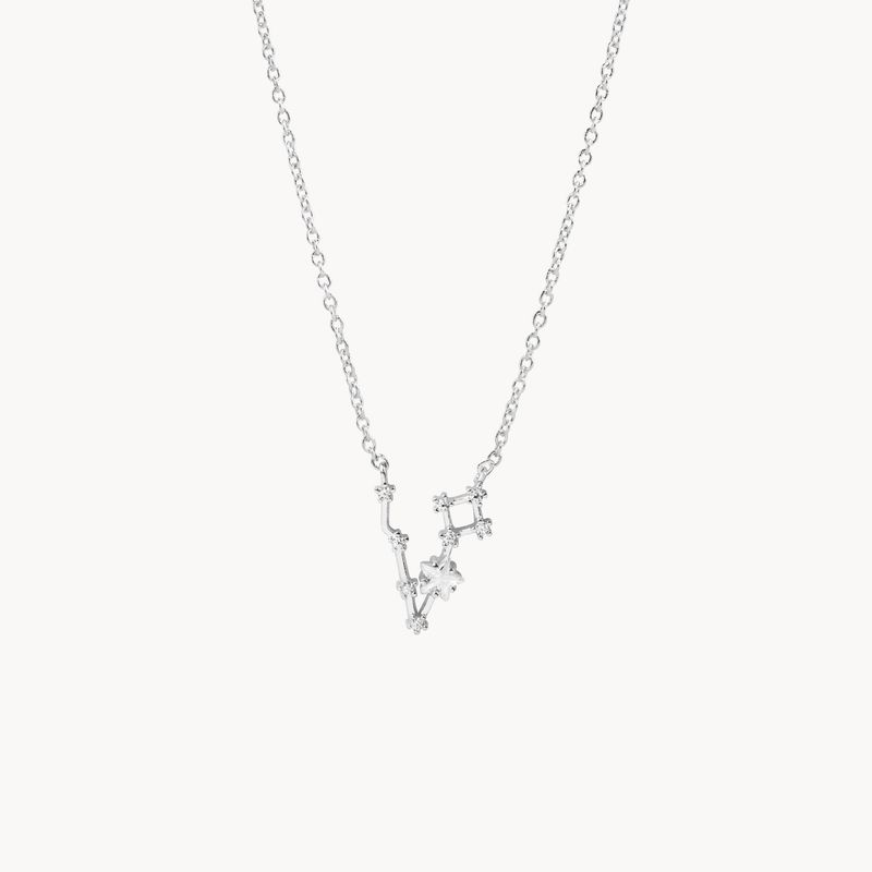 24K White Gold Dipped Zodiac Constellation