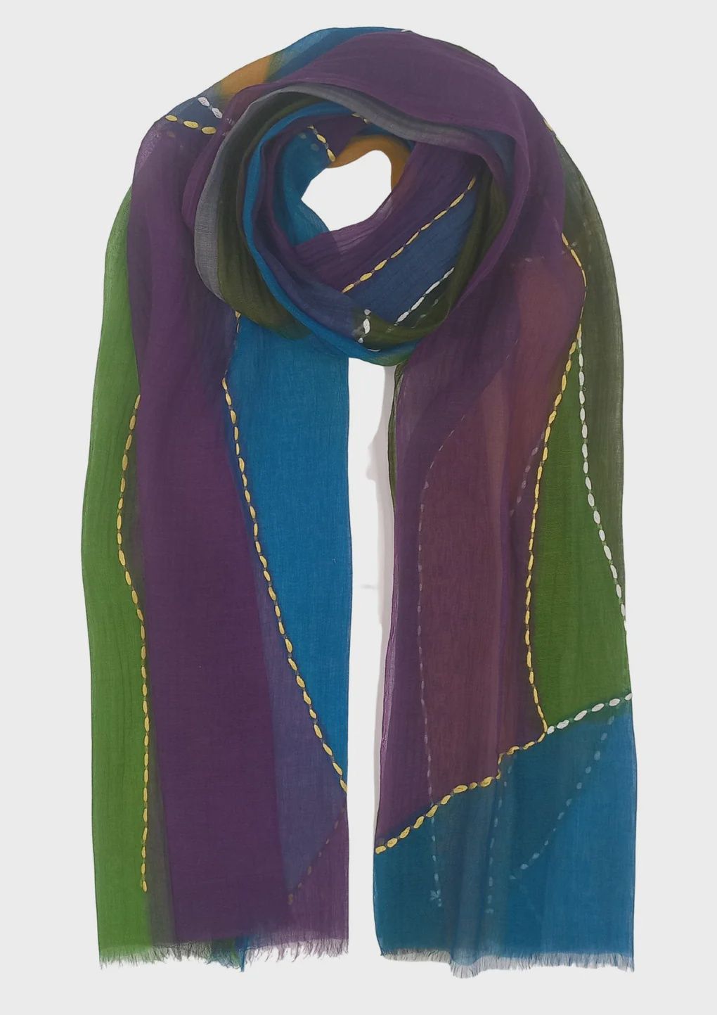 Hand Embroidered Scarf