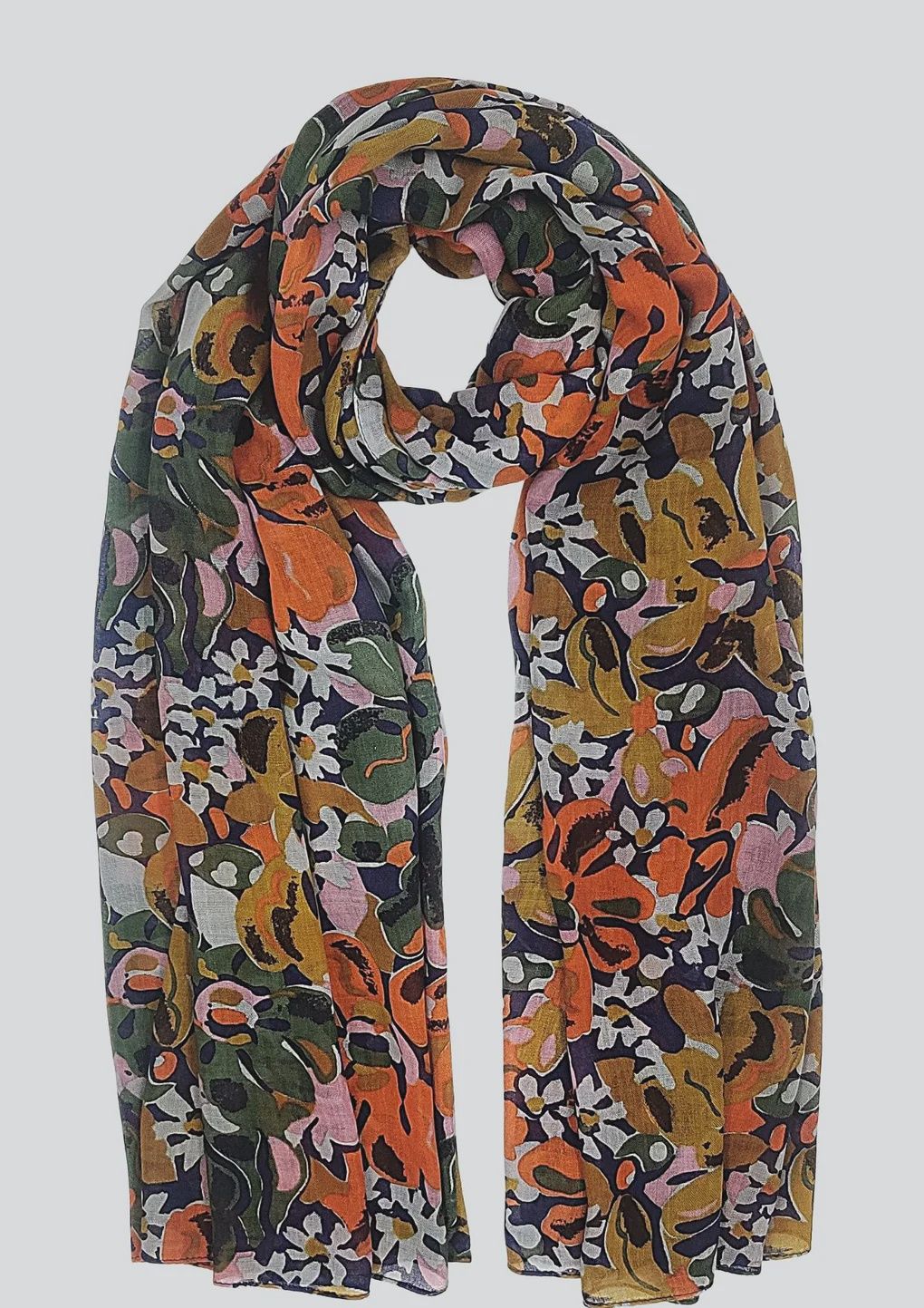 Bright Flowers Scarf