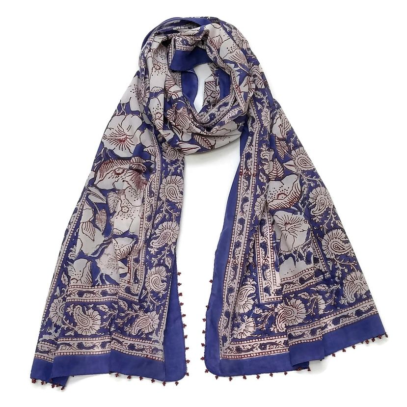 Corinne, Blue Scarf