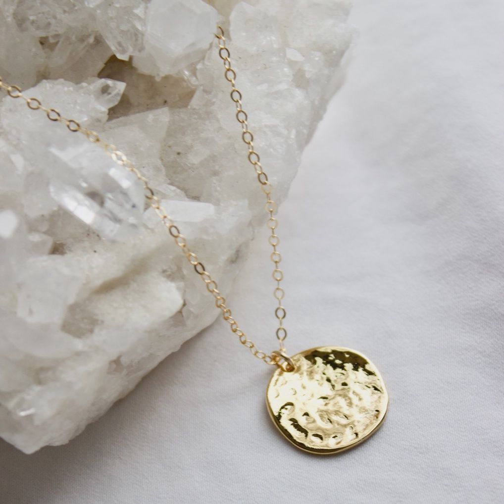 Simple Disc Necklace