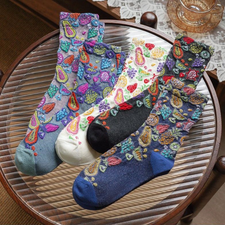 Bohemian Floral Socks