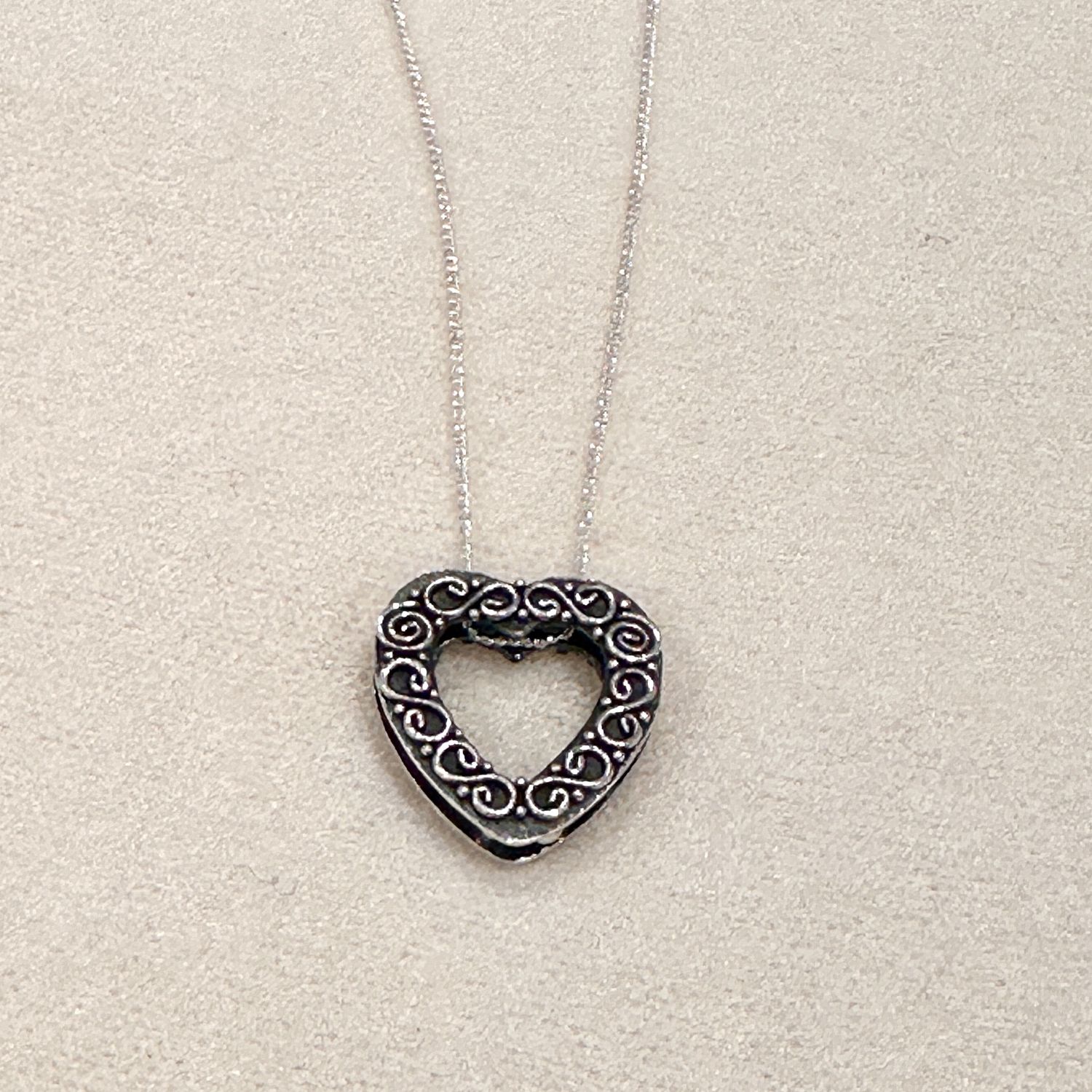 Silver Heart Necklace