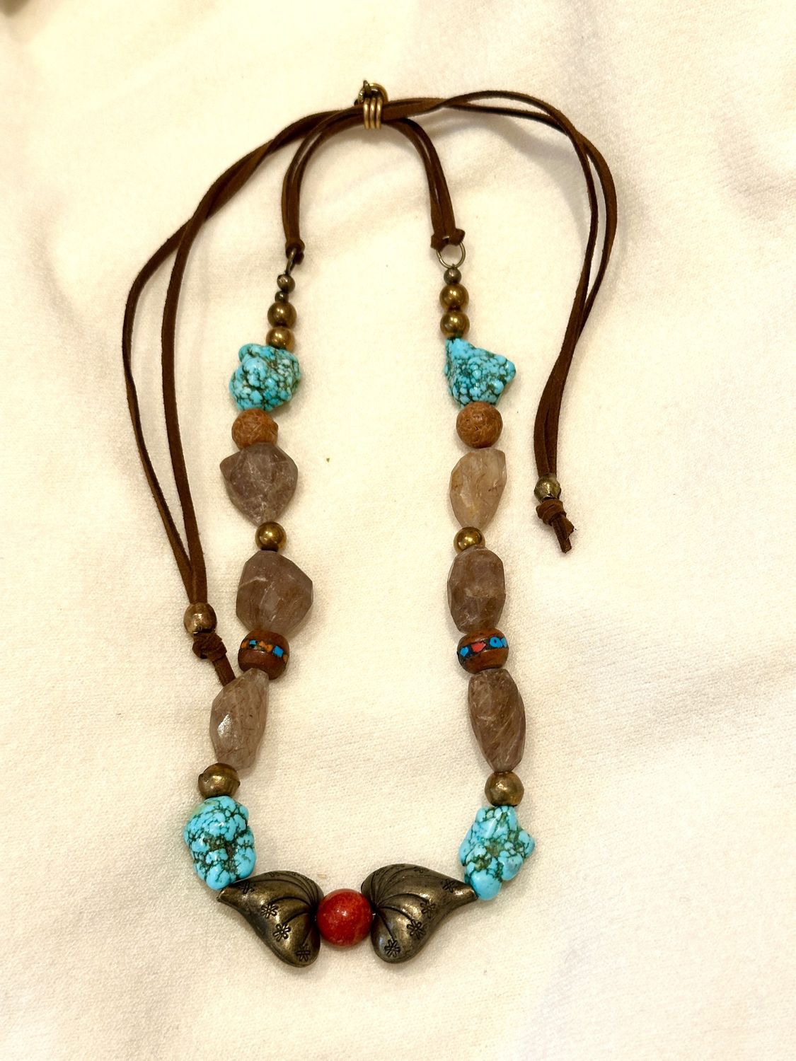 Topaz &amp; Turquoise with Brass and More