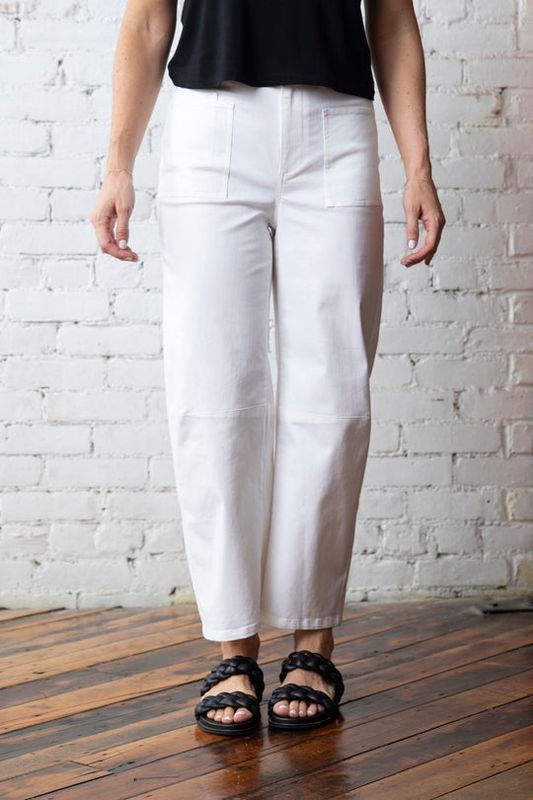 Modern Stretch Barrel Leg Pant