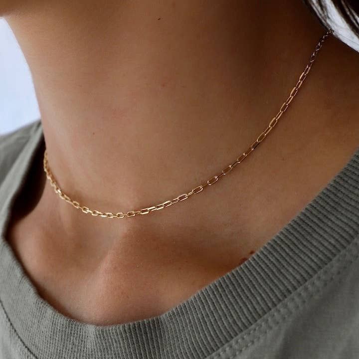Miniature Paperclip Chain