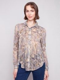 Long Sleeve Button-U Shirt
