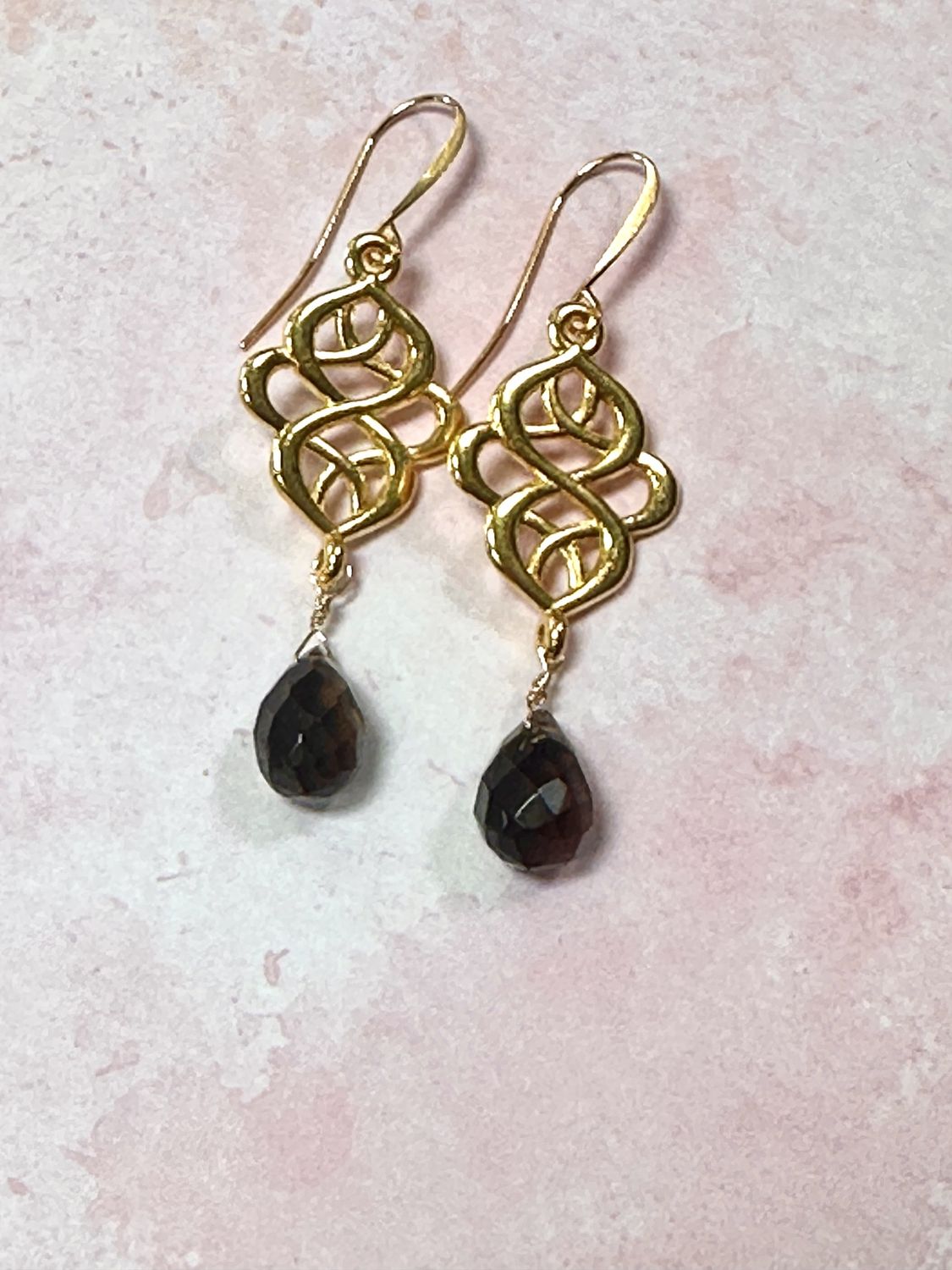 Smoky Quartz Earrings