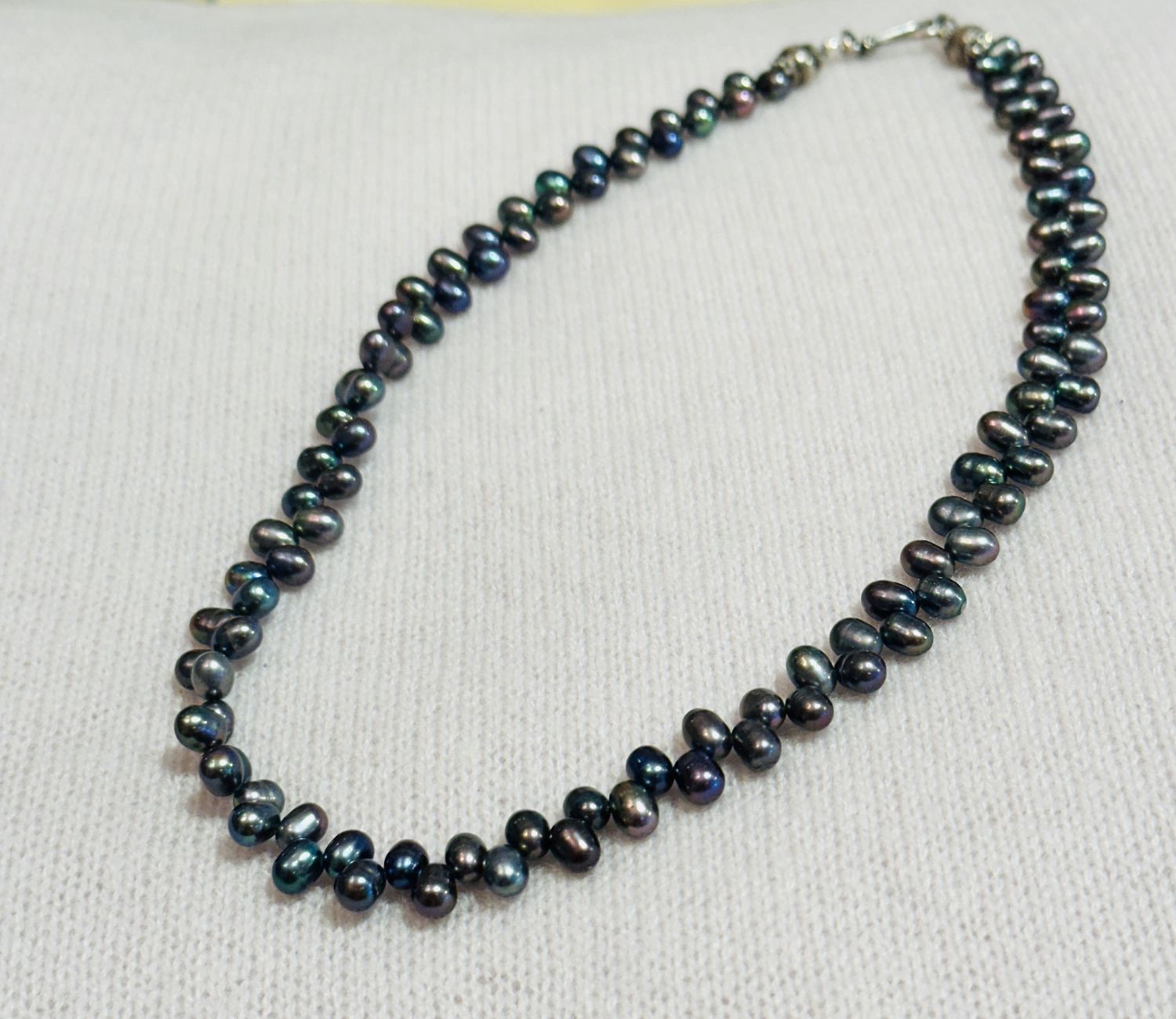 Blue Pearl Necklace
