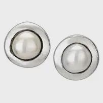 Zucchero Pearl and Sterling Silver Earrings