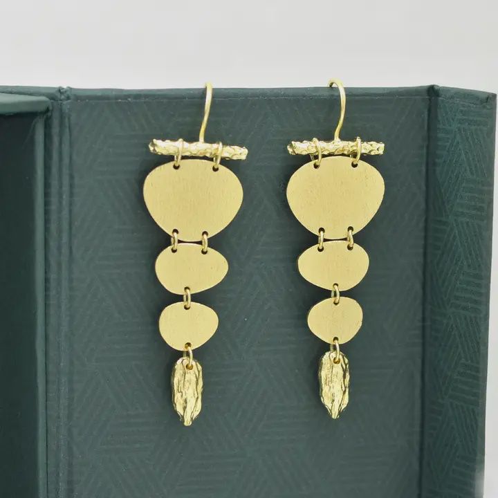 Ailany Boho Chic Earring Gold Plated