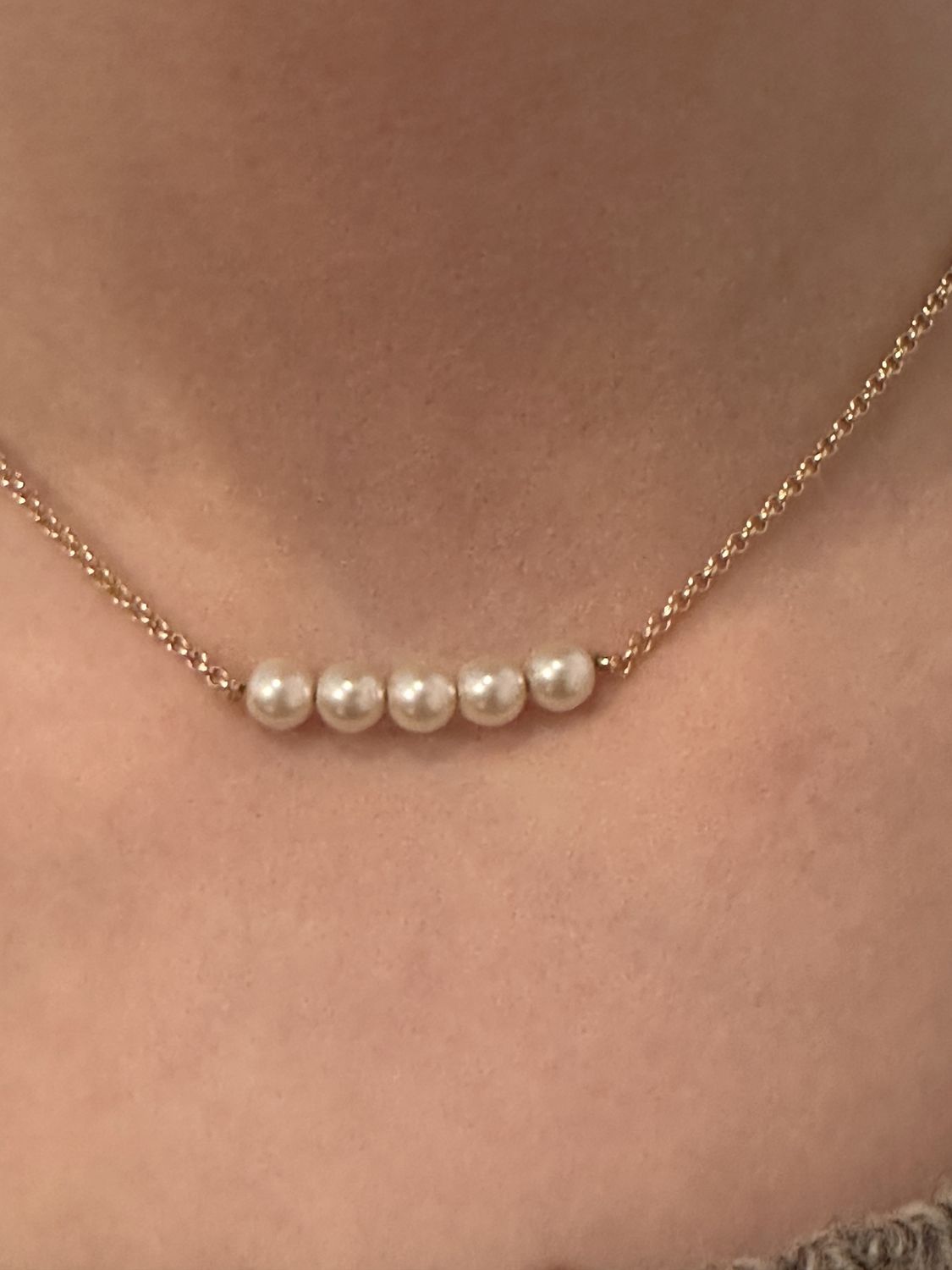 5 Pearl Necklace