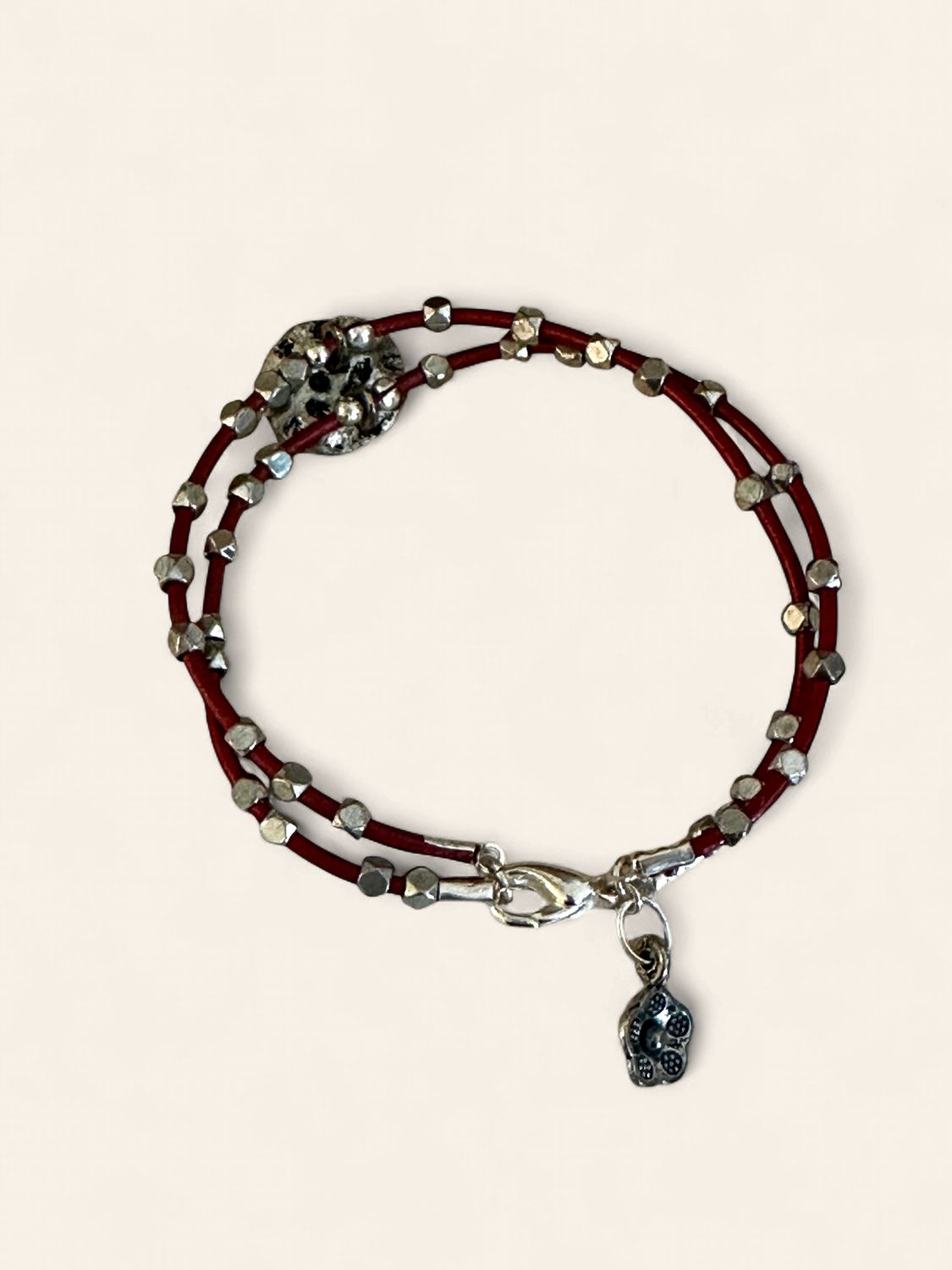 Studded Leather Bracelet