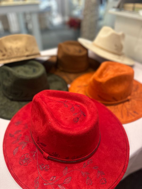 Hand-Embellished Hats