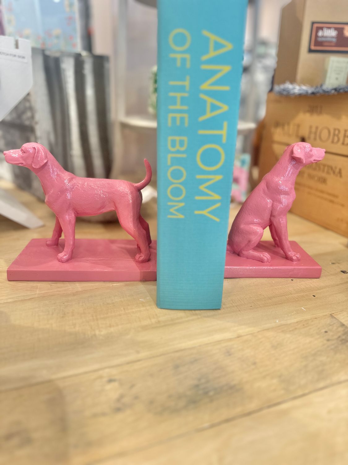 Charming Dog Book Ends