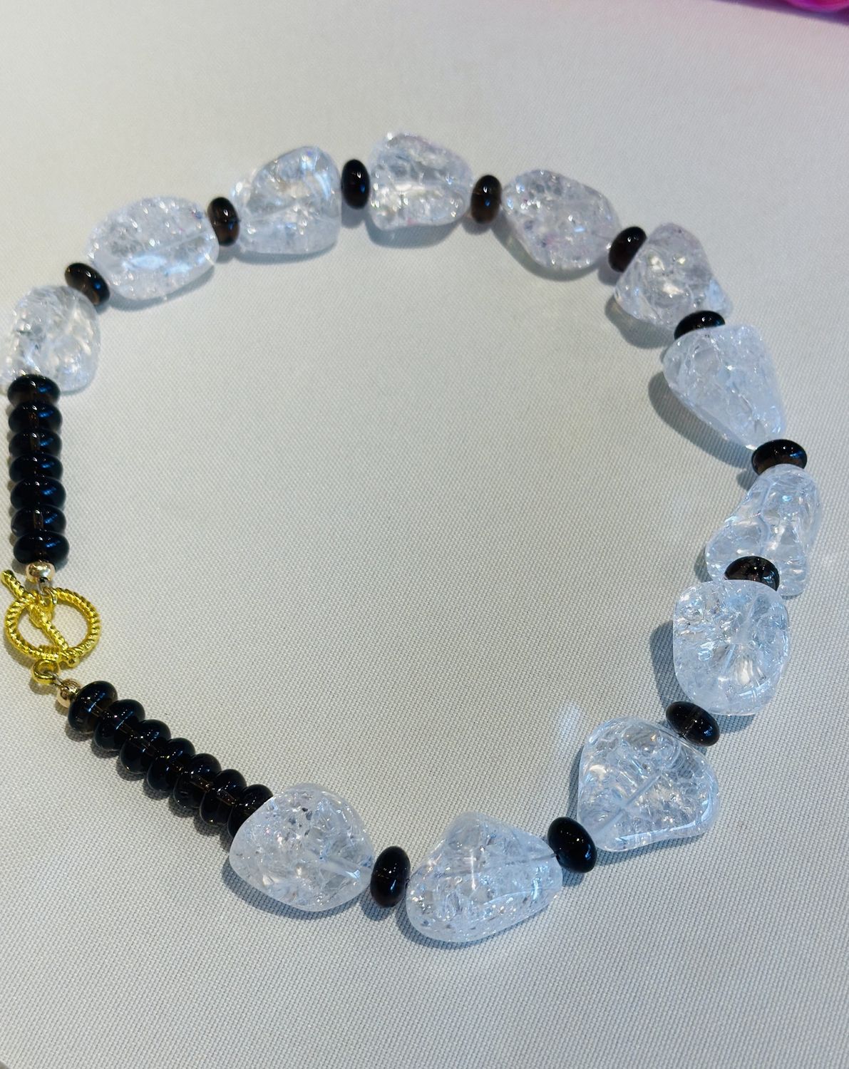 Crystal &amp; Topaz Necklace