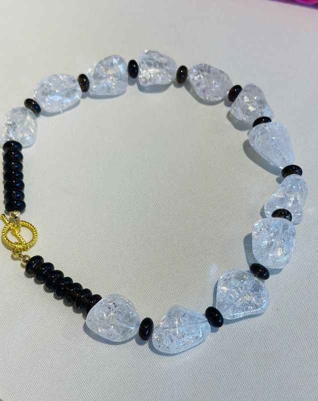 Crystal &amp; Topaz Necklace