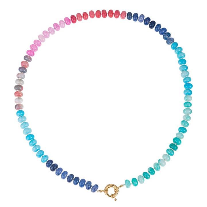 Colorful Beaded Necklaces, Color: #7