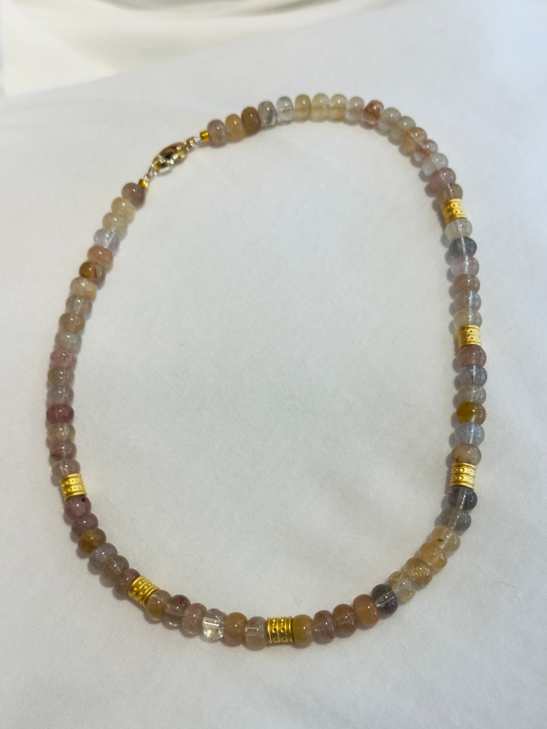Jasper &amp; Gemstone with Vermeil Accents