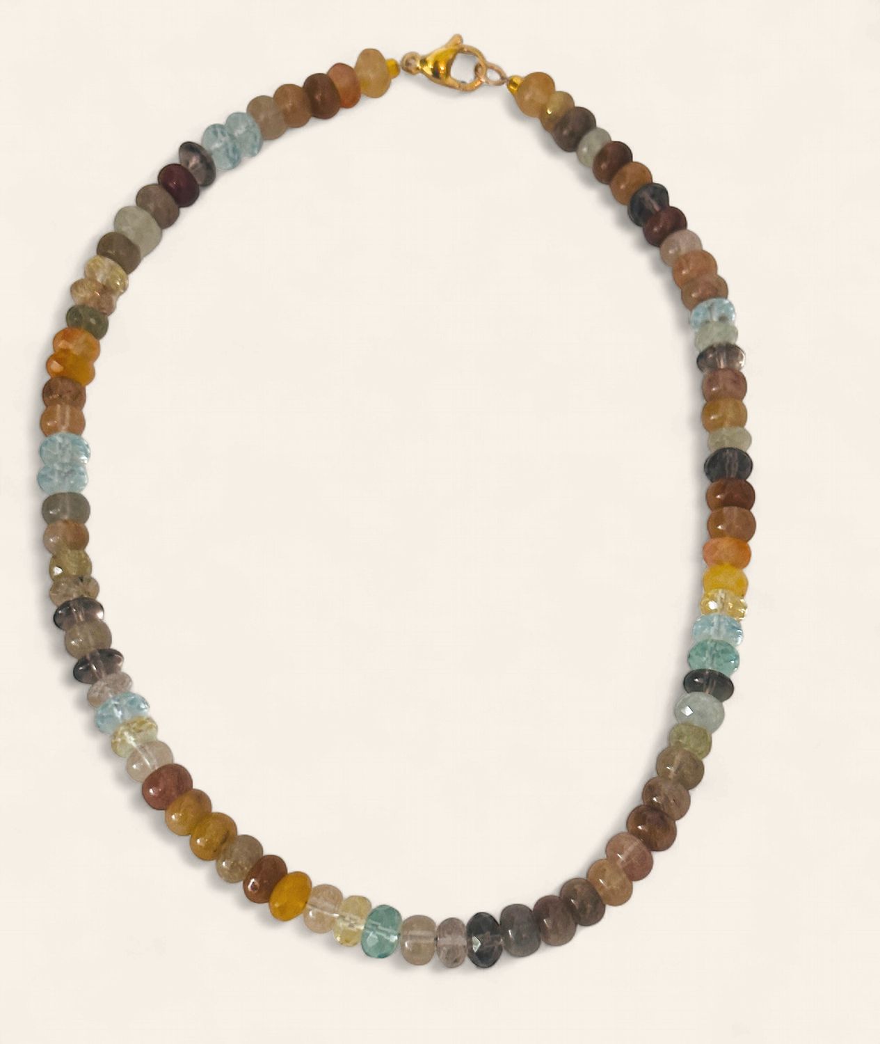 Jasper and Gemstones Necklace