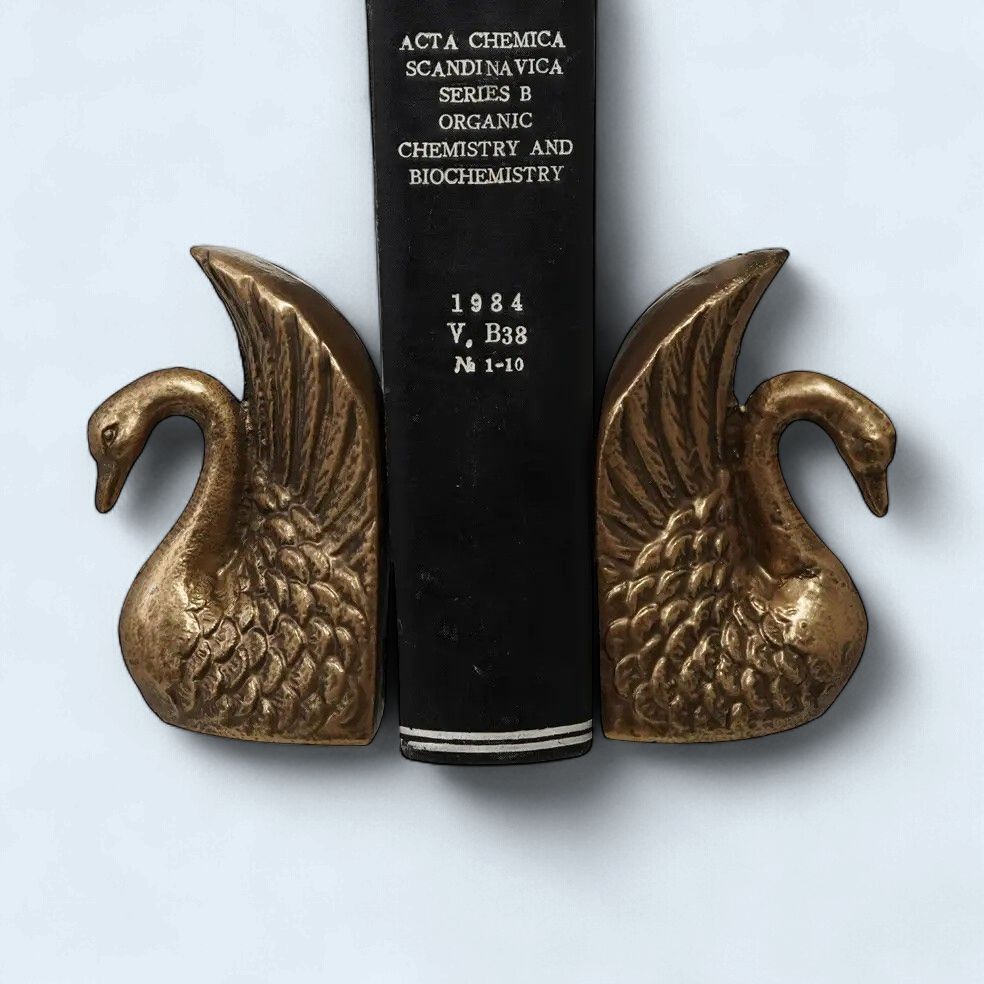 Swan Bookends