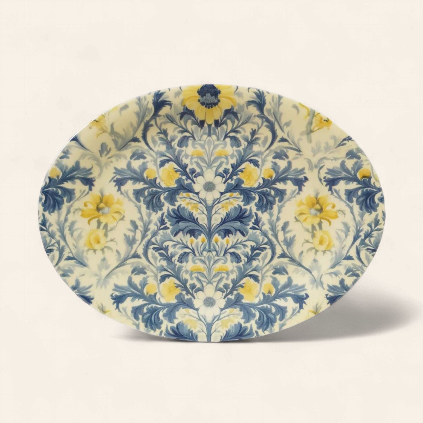 Botanical Art Serving Platter