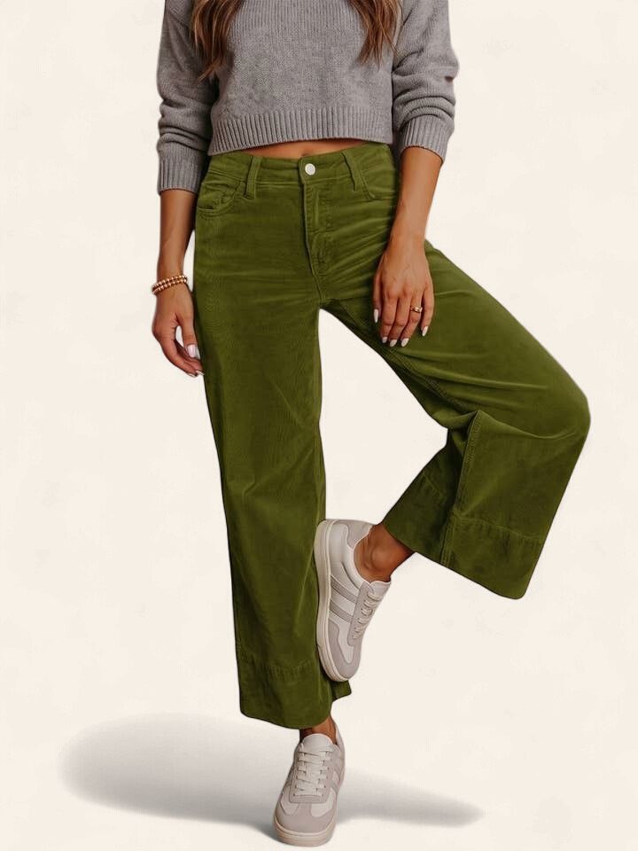 Corduroy Festival Pants, Color: Vineyard Green, Size: Small