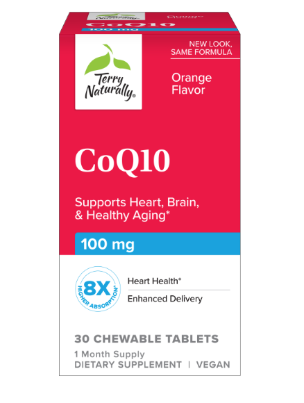 CHEWABLE CoQ10 30tab (Vegan)