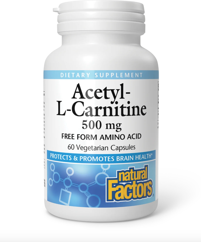 Acetyl L Carnitine 500mg 60 Capsules
