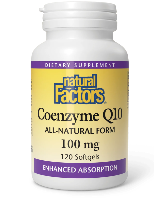 Coenzyme Q10 (Coq10) 100mg 120 softgels 100% natural