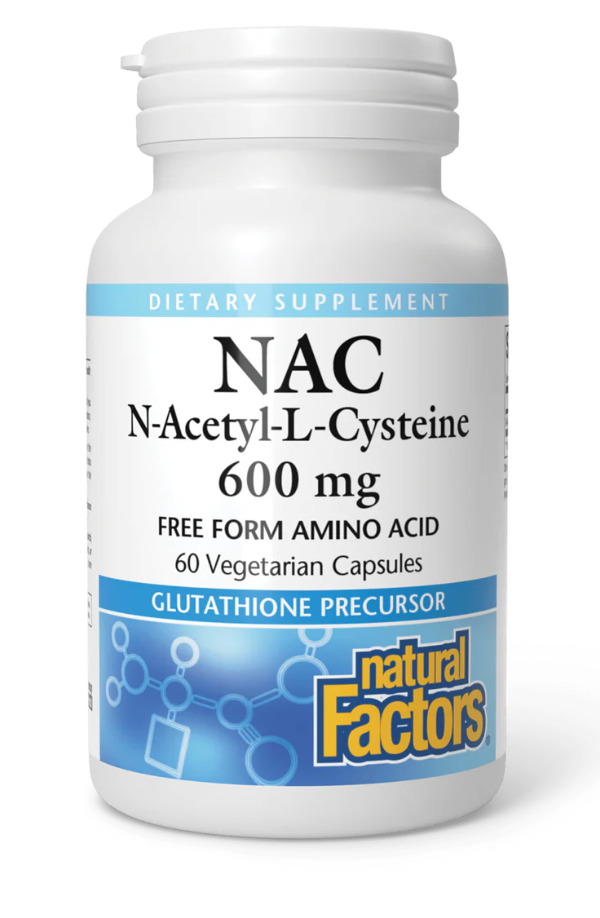 N-Acetyl-L-Cysteine Amino Acid 600 mg  (NAC)