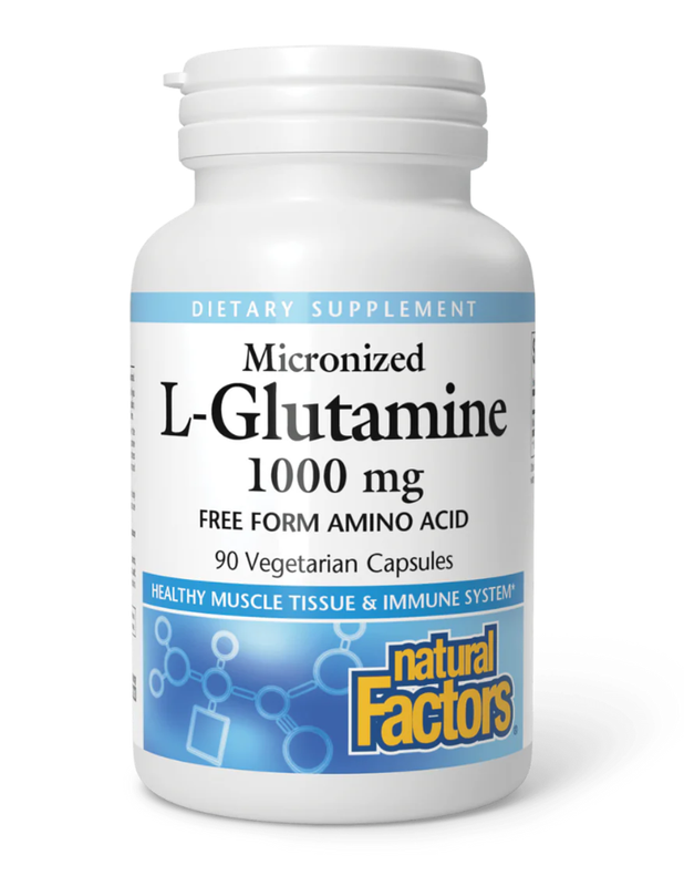 Micronized L-Glutamine Amino Acid 1,000 mg