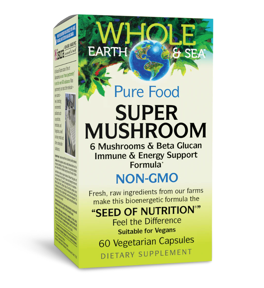 Super Mushroom Pure Food - Whole Earth and Sea