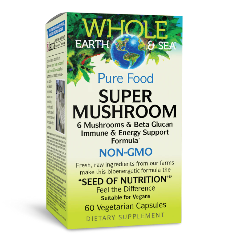 Super Mushroom Pure Food - Whole Earth and Sea