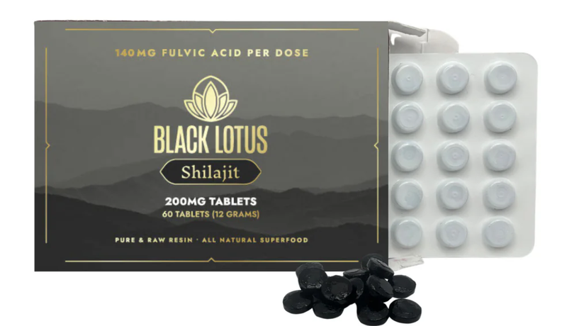 Shilajit 200 Mg Tablets, 60 Count