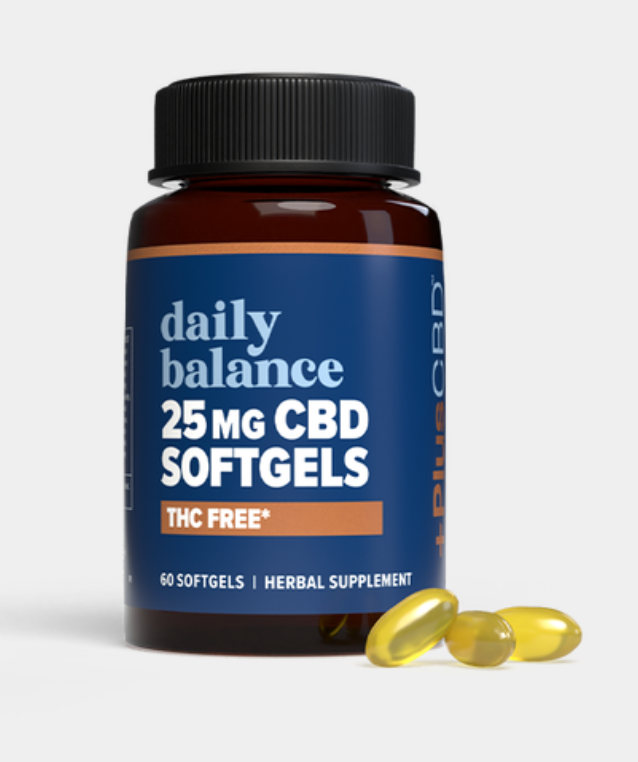 Thc Free Daily Balance 25 Mg Softgels 60 Count