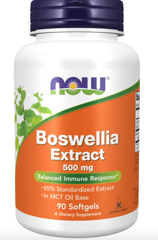 Boswellia Extract 500 mg Softgels